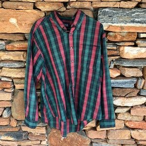 Plaid Button Down Shirt